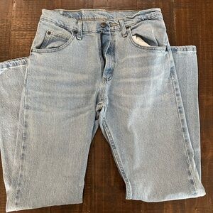 Wrangler Men's Relaxed Fit Light Blue Jeans